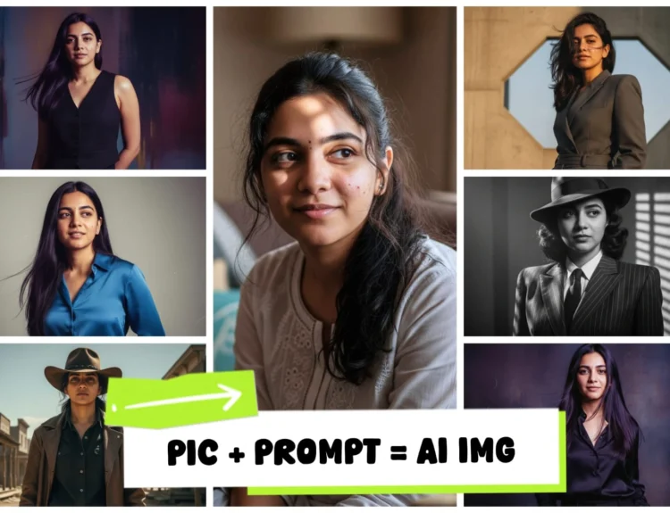 How to generate AI images from your own photo using simple AI prompts to turn ordinary pictures into extraordinary AI images