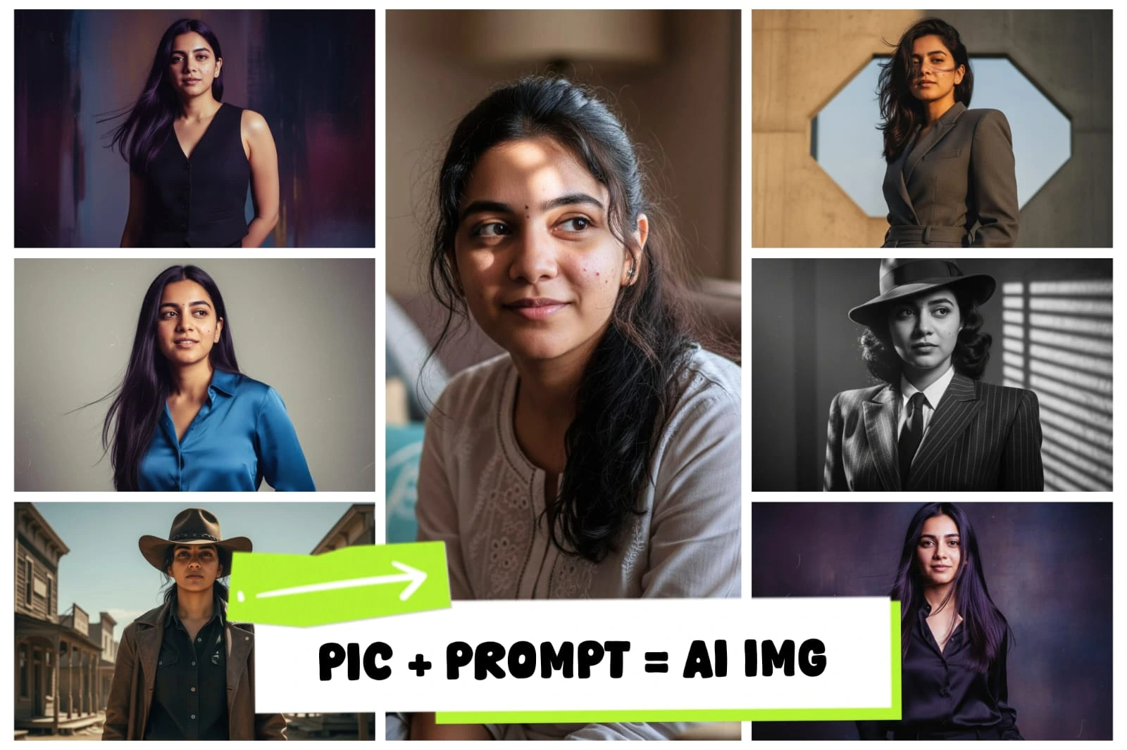 How to generate AI images from your own photo using simple AI prompts to turn ordinary pictures into extraordinary AI images