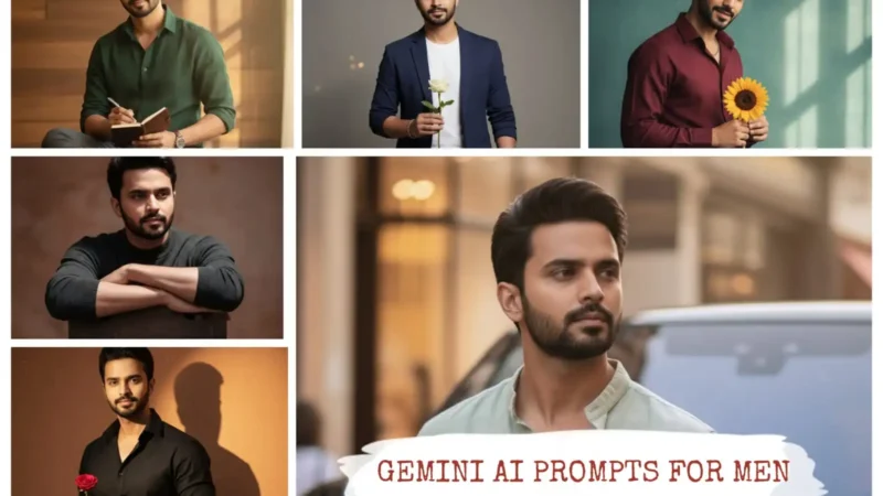 GEMINI AI CREATED IMAGES PROMPTS FOR MEN
