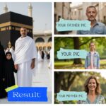 AI Generated Gemini Umrah Journey with Family in Makkah